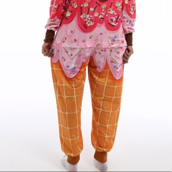 Ice Cream Onsie for Adults - Picture 4 of 4